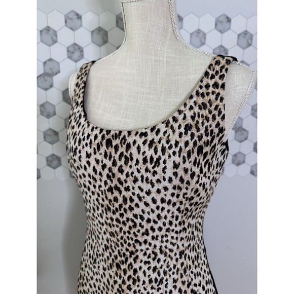Diane von Furstenberg Arianna Cheetah Animal Print Dress Women’s‎ Size 10 - Picture 2 of 11